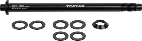 4710069713853 Topeak Thru axle für Zi:RAK Pannier rack M12x1,5mm