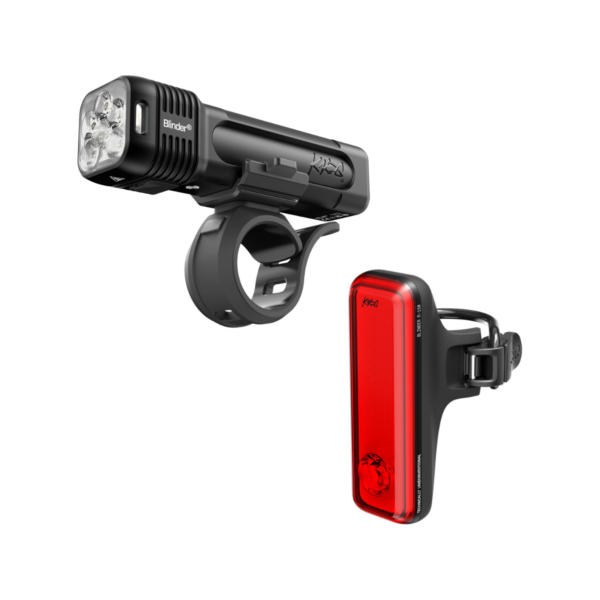 Knog Blinder Pro 1400 and R150 Lightset Knog Blinder Pro 1400 and R150 Lightset