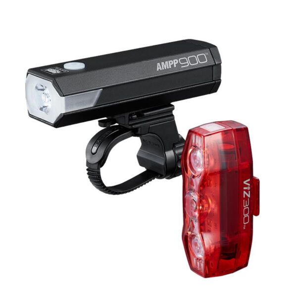 Cateye AMPP900 and VIZ 300 Light Set Cateye AMPP900 and VIZ 300 Light Set