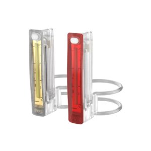 Knog Plus Twinpack - Translucent